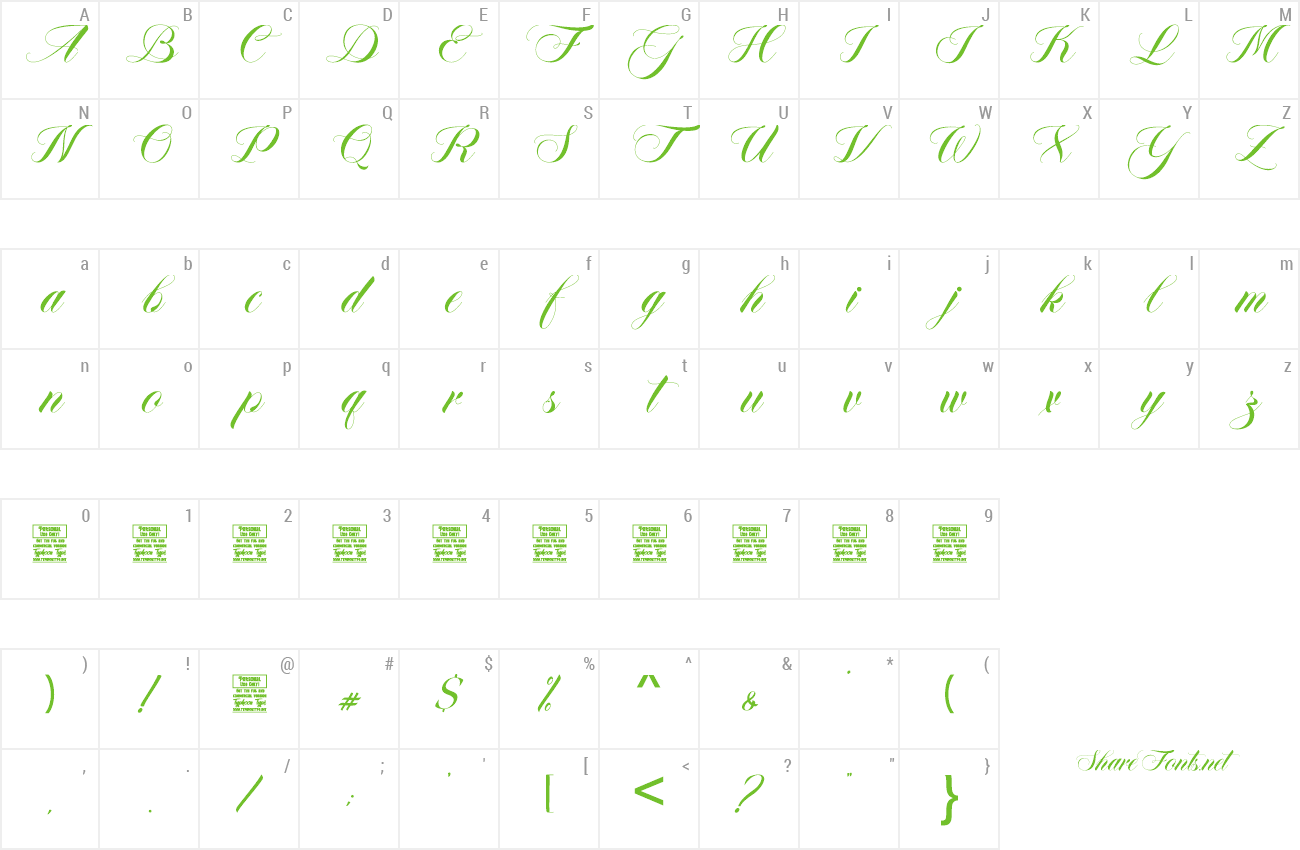 Font Zestful Christmas preview